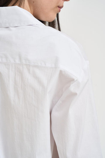 Camicia donna manica a tre quarti bianca - 6