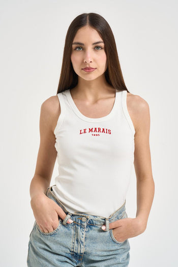 Set camicia e top donna bianca - 3