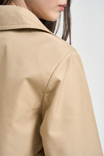 Trench donna Biglia corto beige - 5