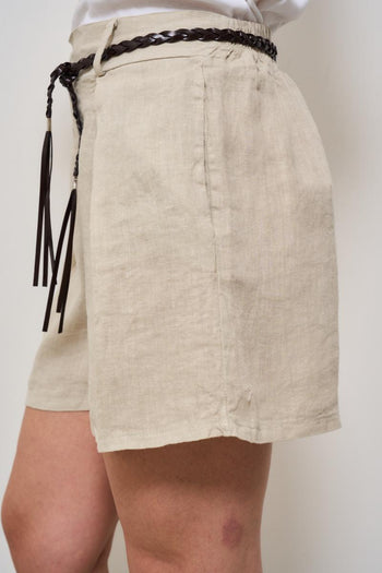 Bermuda donna beige - 3