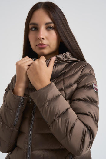 Piumino donna V.DUV.DONNA tortora - 3