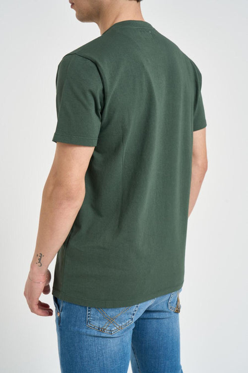 T-shirt uomo girocollo salvia - 2