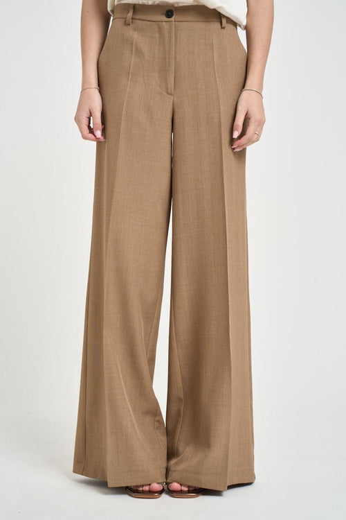 Pantalone donna a palazzo biscotto