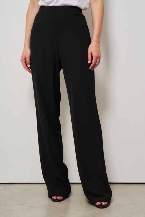 Pantalone donna a palazzo nero - 2