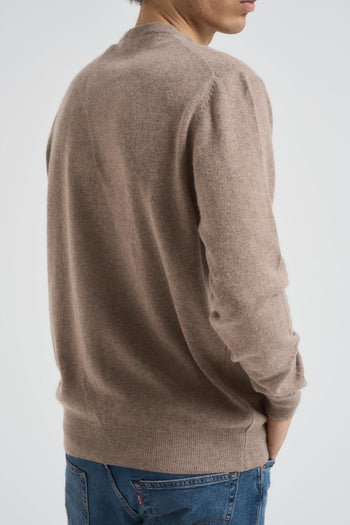 Maglia uomo girocollo tortora - 5