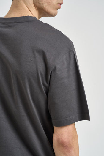 T-shirt uomo over antracite - 4
