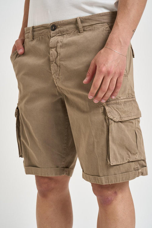 Bermuda cargo uomo fango - 2