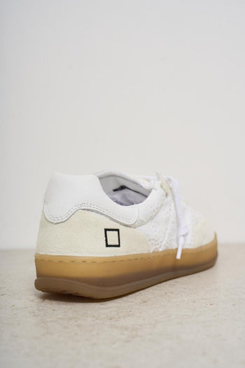 Women's Sporty White Sneakers - 7