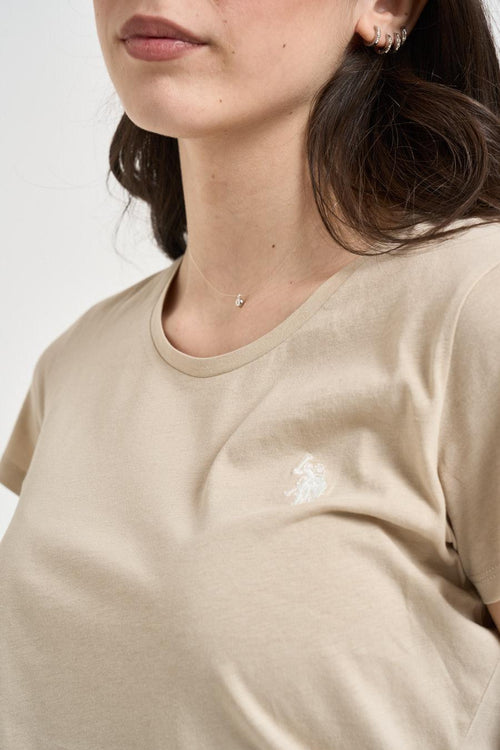 T-shirt donna beige - 2