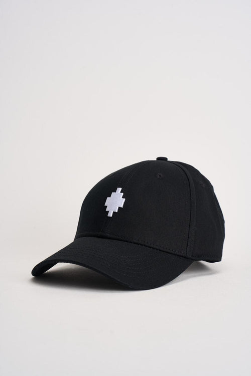 Cappello uomo con logo nero - 2