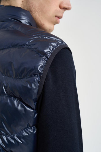 Giubbotto uomo smanicato blu - 7