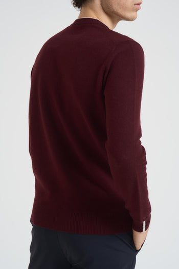 Girocollo uomo Urban Basic bordeaux - 5