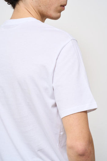 T-shirt uomo girocollo bianca - 5