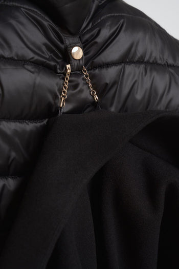 Giubbotto donna con pettorina rimovibile nero - 8