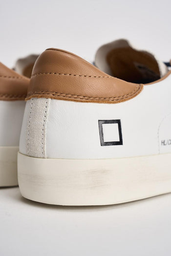 Sneakers uomo Hill Low bianca e cammello - 7