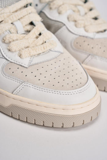 Sneakers uomo Torneo bianca e verde - 6