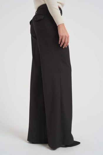 Pantalone donna a palazzo grigio - 4