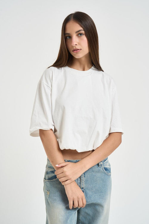 T-shirt donna balloon bianca - 2