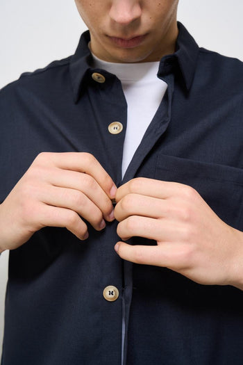 Camicia uomo blu - 3