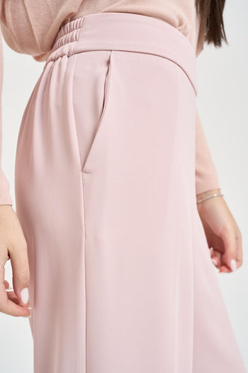 Abito donna monopetto rosa cipria - 12