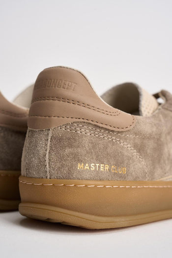 Sneakers uomo in suede beige - 6