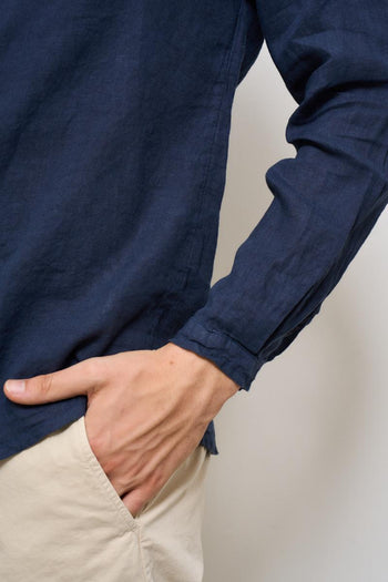 Camicia uomo blu - 3