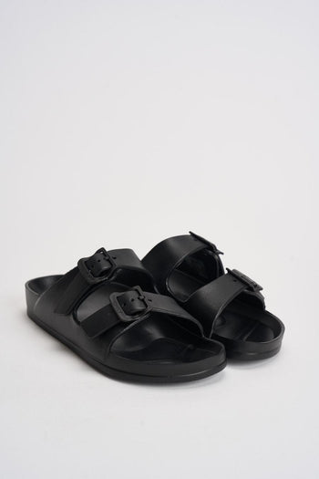 Sandalo donna in EVA nero - 3