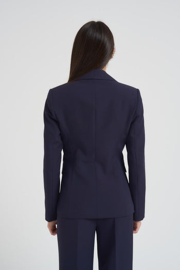 Completo abito donna blu - 4