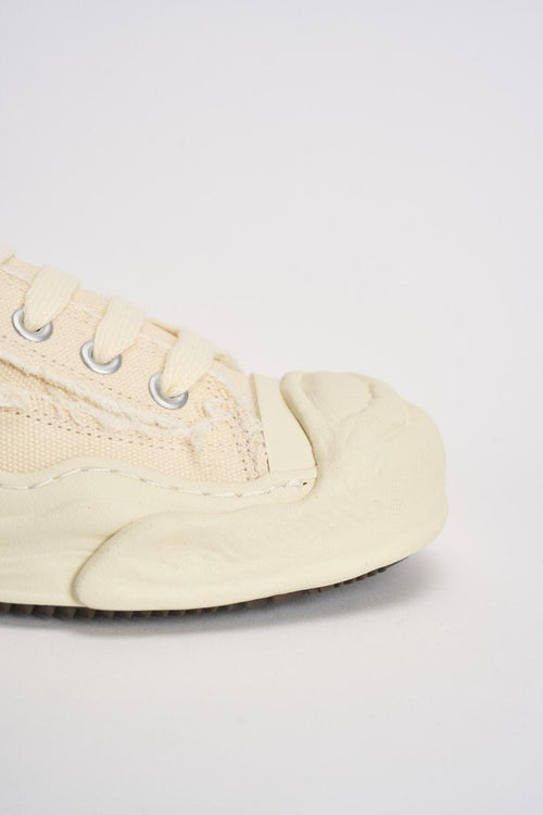 Sneakers uomo panna in canvas - 2