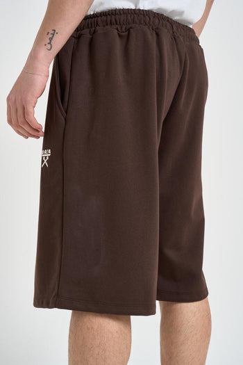 Bermuda uomo marrone - 3