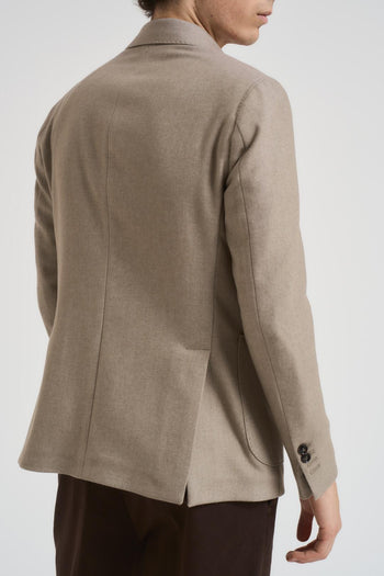 Giacca uomo monopetto tortora - 5