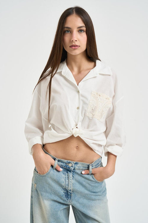 Camicia donna bianca - 1