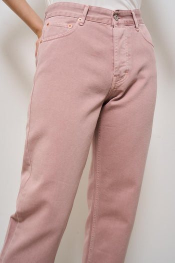 Jeans donna regular rosa - 7