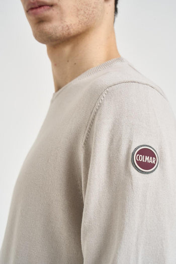 Maglia uomo girocollo burro - 5