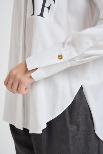 Camicia donna over bianca - 4