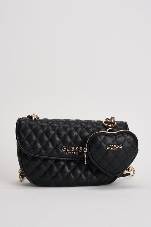 Borsa donna a tracolla verde acqua matelassé