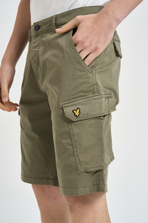 Bermuda cargo uomo verde - 2
