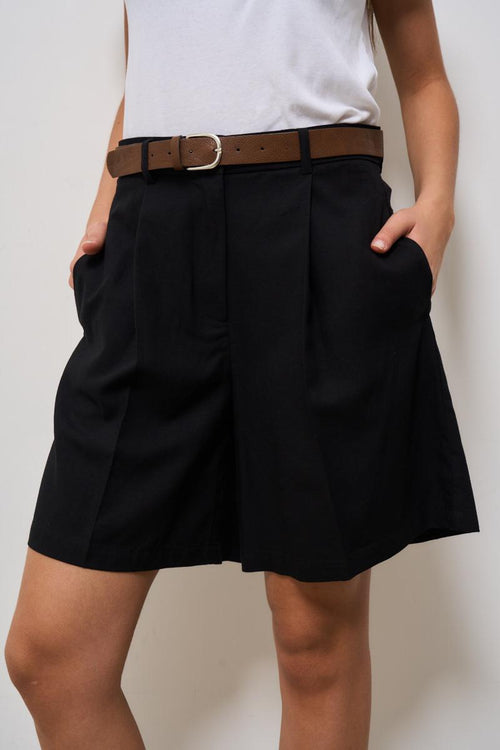 Bermuda donna nero
