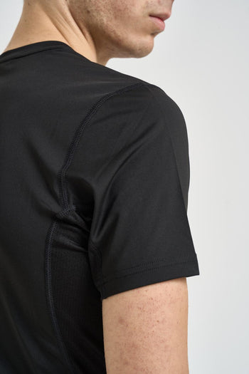 T-shirt uomo sportiva nera - 4