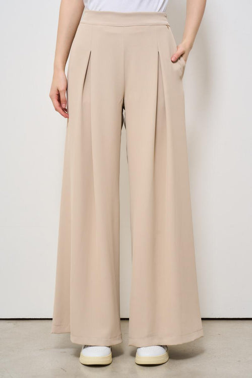 Pantalone donna a palazzo cipria