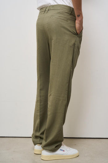 Pantalone uomo baggy verde - 5
