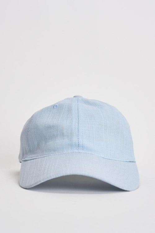 Cappello donna baseball azzurro chiaro