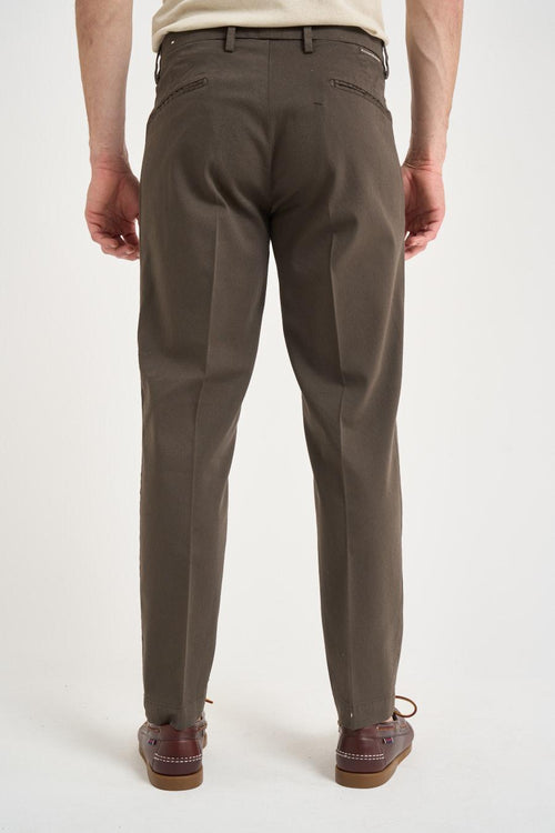 Pantalone uomo chino marrone - 2