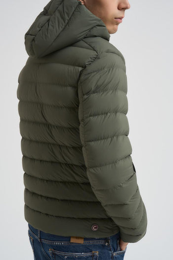Piumino uomo trapuntato verde - 5