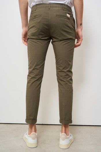Pantalone uomo verde militare - 5