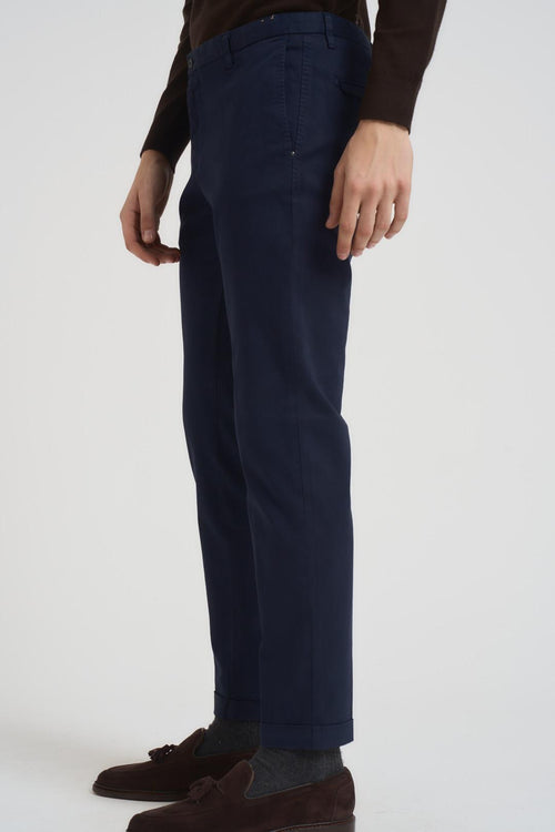 Pantalone uomo dritto blu - 2