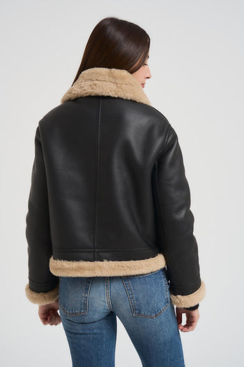 Ecomontone donna corto moro - 4