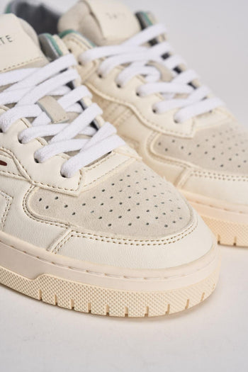 Sneakers donna Torneo bianche e menta - 4