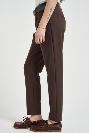 Pantalone donna dritto moro - 3