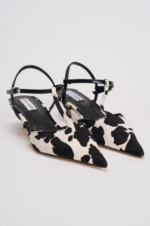 Slingback donna in cavallino muccato - 2